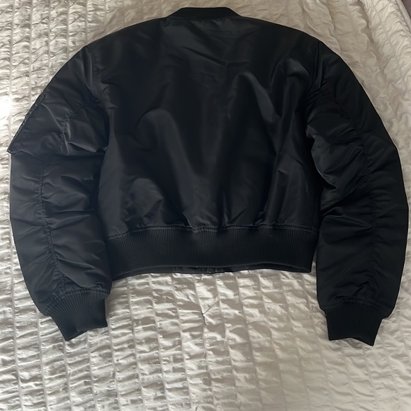 Garage Cropped Bomber Jacket - Picture 2 of 7